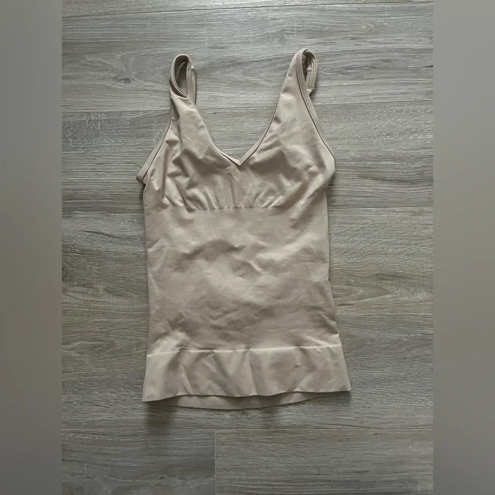 SPANX Women’s Nude SPANXsculpt™ Seamless Power Tank - Size Small - Picture 2 of 4